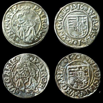 Hongarije, Middeleeuws. Vladislaus II (1504 and 1516) Dated