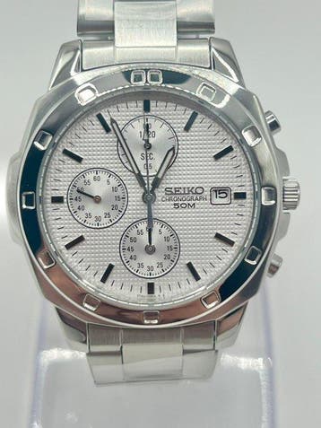 Seiko - Chronograph - Zonder minimumprijs - SND187P - Heren, Sieraden, Tassen en Uiterlijk