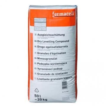 Fermacell droge egalisatiekorrels 20 kg, Doe-het-zelf en Verbouw, Nieuw, Overige materialen, Vloerisolatie