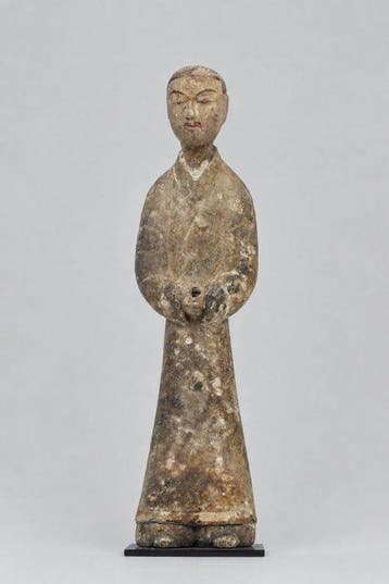 Oud-Chinees, Han-dynastie Terracotta Een zeldzame