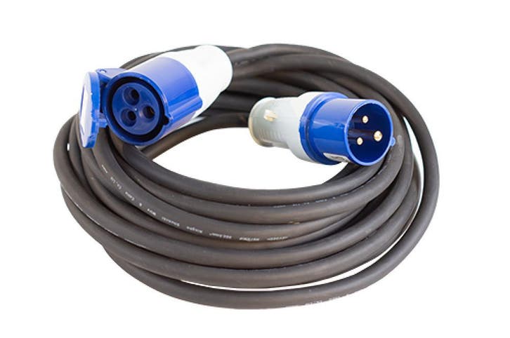 Vechline Verloopkabel 3x2,5² CEE-CEE Contra 10m, Caravans en Kamperen, Camper-accessoires, Nieuw, Ophalen of Verzenden