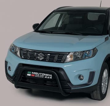 Pushbar | geschikt voor Suzuki | Vitara 18- 5d suv. | zwart, Verzenden