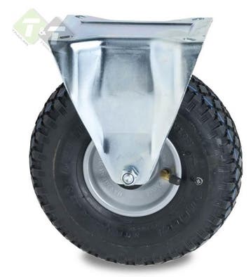 Bokwiel Op Lucht Met Grijze Velg - Bokwielen - 136KG - Lucht, Ophalen of Verzenden, Nieuw