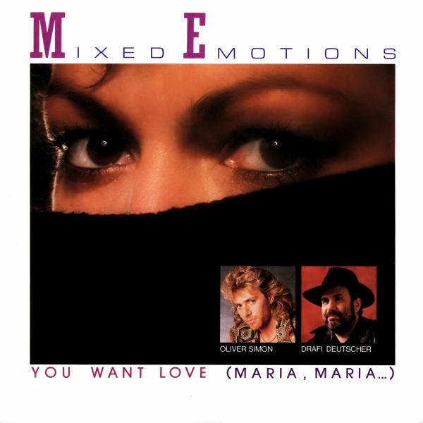 vinyl single 7 inch - Mixed Emotions - You Want Love (Mar..., Cd's en Dvd's, Vinyl Singles, Zo goed als nieuw, Verzenden