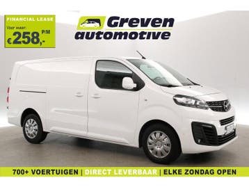 Opel Vivaro 2.0D L3H1 | Clima | Cruise | Carplay | 3 Zits, Euro 6, Wit, Nieuw, Lease
