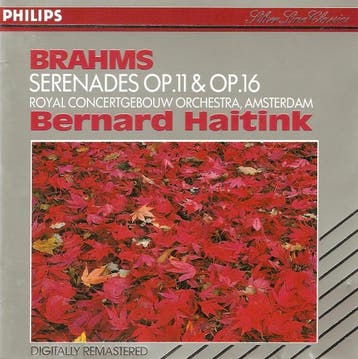 Brahms, Bernard Haitink, Concertgebouworkest - Serenades Op., Ophalen of Verzenden, Gebruikt