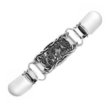 Fako Bijoux - Vestsluiting - Vestclip - Vogels & Bloemen -, Verzenden, Nieuw