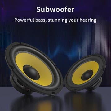 Universele Coaxiale Woofer Luidspreker (5-10 Inch) - Krachti, Auto diversen, Verzenden, Nieuw