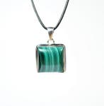 malachiet Hanger / cabochon / nieuw- 9.7 g - (1)