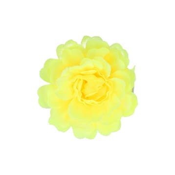 Haarspeld Duckklem 5cm – Haarbloem – Geel, Nieuw