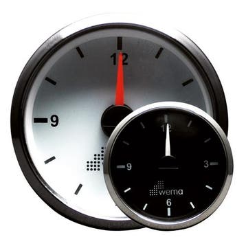 Wema Analoge Klok Silver Gauge Serie-Wit, Watersport en Boten, Ophalen of Verzenden, Nieuw