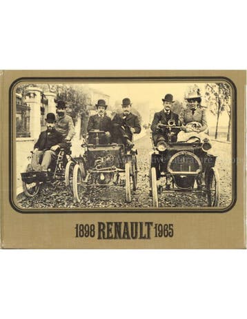 RENAULT 1898-1965, Nieuw, Renault, Author