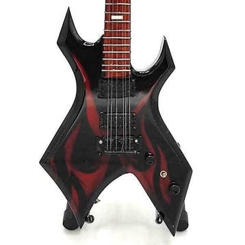 Miniatuur replica BC Rich Wartribe gitaar Kerry King  Slayer, Ophalen of Verzenden, Nieuw, Pop, Beeldje of Miniatuur