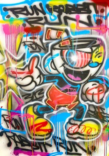 Outside313 - Cuphead - Rabbit run - Crazy color series