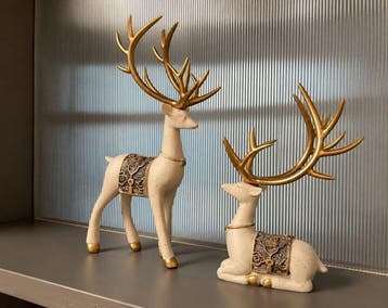 Decoratief ornament - Elegante Boswachters