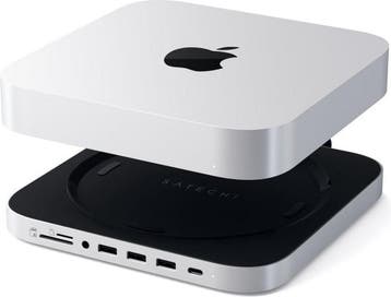 Satechi Stand & Hub voor Mac Mini met SATA SSD Enclosure - S, Verzenden, Zo goed als nieuw