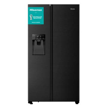 Hisense RS694N4TFE amerikaanse koelkast Vrijstaand 562949, Ophalen of Verzenden, Nieuw, 160 cm of meer