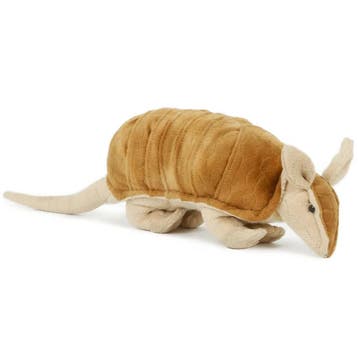 Semo gordeldier knuffel - pluche - bruin - 28 cm, Verzenden, Nieuw