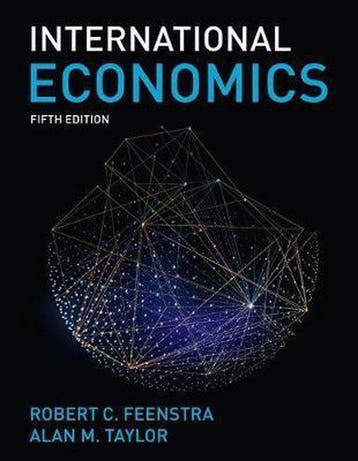 9781319383435 International Economics | Tweedehands, Verzenden, Gelezen, Robert Feenstra