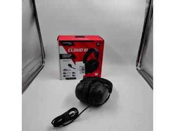 HyperX Cloud III - Gamingheadset - 53mm drivers - Zwart/Rood, Verzenden, Zo goed als nieuw, HyperX