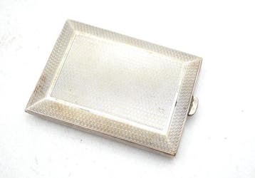 Luciferhouder - .925 zilver - Match Safe, Antiek en Kunst