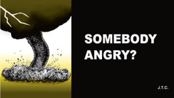 SOMEBODY ANGRY?, Verzenden, Jodendom, Nieuw, Jack Chick