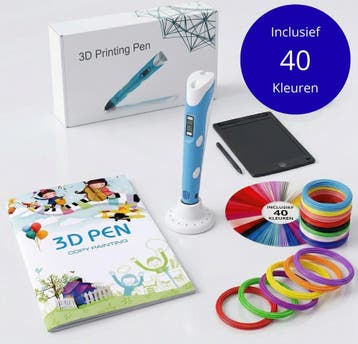 3D Pen-3D pen starterspakket-Inclusief 129 Meter Filament..., Verzenden, Nieuw