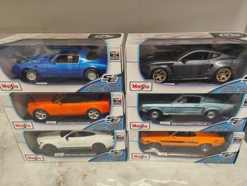 Maisto 1:18 - Model sportwagen (6) - 2025 Ford Mustang GTO;, Nieuw