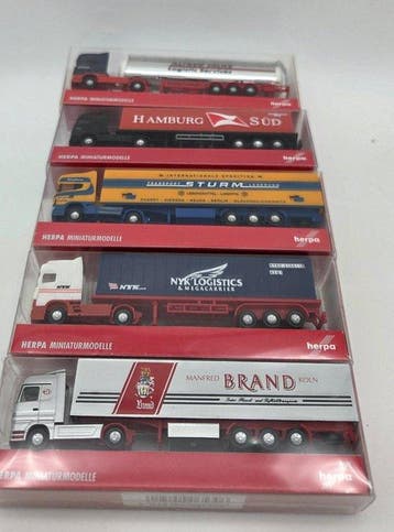 Herpa N - Model treinwagon (5) - Vrachtwagen - in, Nieuw