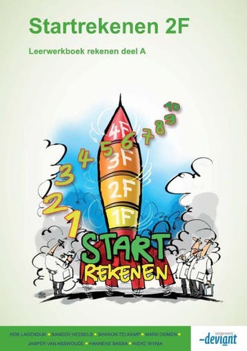 Startrekenen 2F deel A   BLeerwerkboek rekenen 9789490998165, Verzenden, Zo goed als nieuw