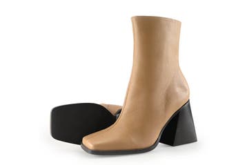 Vagabond Enkellaarzen in maat 36 Beige, Kleding | Dames, Schoenen, Verzenden, Beige, Lage of Enkellaarzen, Zo goed als nieuw