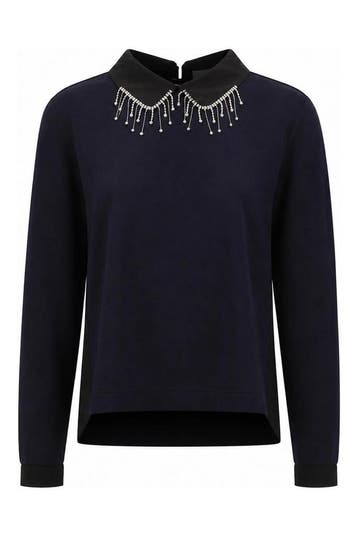 AAIKO Blouse in maat XL Blauw, AAIKO, Verzenden, Zo goed als nieuw, Blauw