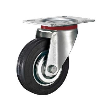 Zwenkwiel zonder rem 125MM, Verzenden, Nieuw