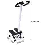 Twist Stepper met Handgrepen en Weerstandsbanden Fitness, Verzenden, Nieuw
