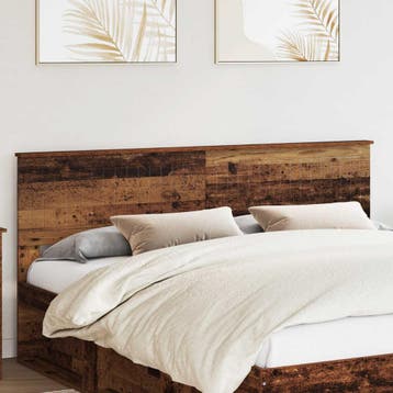 vidaXL Hoofdbord Oud Hout Bewerkt hout, Verzenden, Nieuw, Bruin, Hout