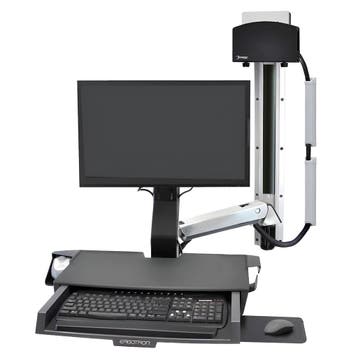 Ergotron SV Sit-Stand Workstation, Ophalen of Verzenden, Nieuw, Ergotron