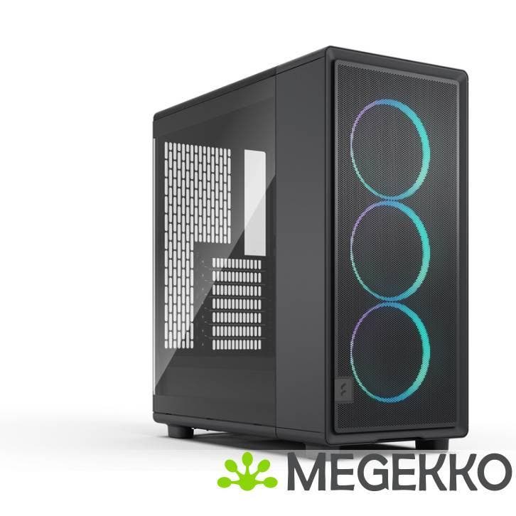 Fractal Design Epoch Black TG RGB Light tint, Computers en Software, Computerbehuizingen, Nieuw, Verzenden