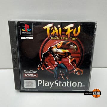 Ps1 - T’ai Fu: Wrath of the Tiger, Verzenden, Gebruikt