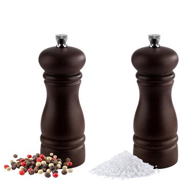 GGM Gastro | (12 stuks) zout- & pepermolens - ETERNAL - Hout, Verzenden, Nieuw in verpakking