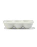 HEMA Eierdoos 15 x 11 x 4cm Trend aardewerk groen vlekken, Huis en Inrichting, Keuken | Servies, Verzenden, Nieuw