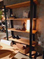 Boekenkast Verato - 150cm **SHOWROOMMODEL**, Huis en Inrichting, Nieuw, Eikenhout