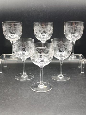Baccarat - Drinkset (6) - Beauharnais - gesneden kristal -