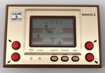 Nintendo - Game & Watch - Gold Series – Manhole (MH06) –, Spelcomputers en Games, Nieuw