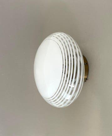 Plafondlamp - Canne swirl vintage jaren ’70 - Vetro Murano