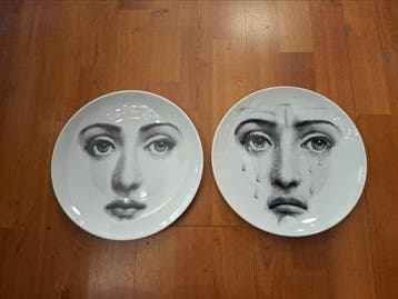Fornasetti - Piero Fornasetti - Schotel (2) - Keramiek, Antiek en Kunst