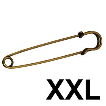 Fako Bijoux - Sierspeld / Sjaalspeld - Classic XXL - 100mm -, Verzenden, Nieuw
