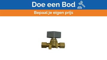 Bieden: GOK Marine Gas Shut-Off Valve with Compression Fitt, Ophalen of Verzenden, Nieuw, Kombuis en Sanitair, Zeilboot of Motorboot