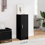 vidaXL Schoenenkast met plank Zwart Eiken 32 x 35 x 92 cm, Verzenden, Nieuw