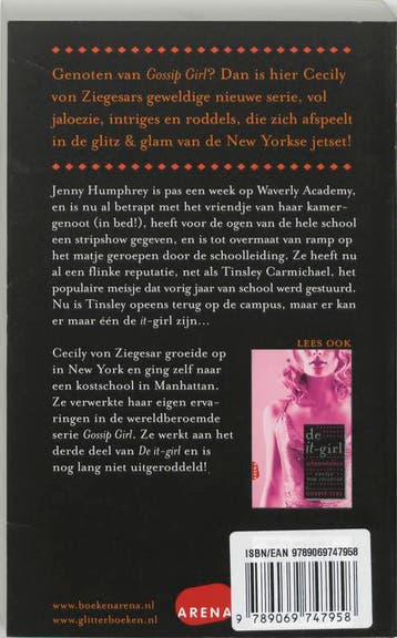 Schaamteloos / It-girl / 1 - Cecily von Ziegesar, Verzenden, Gelezen, Cecily von Ziegesar