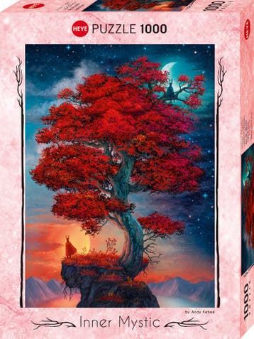 Inner Mystic - Light & Dark Puzzel (1000 stukjes) | Heye -, Hobby en Vrije tijd, Denksport en Puzzels, Verzenden, Nieuw